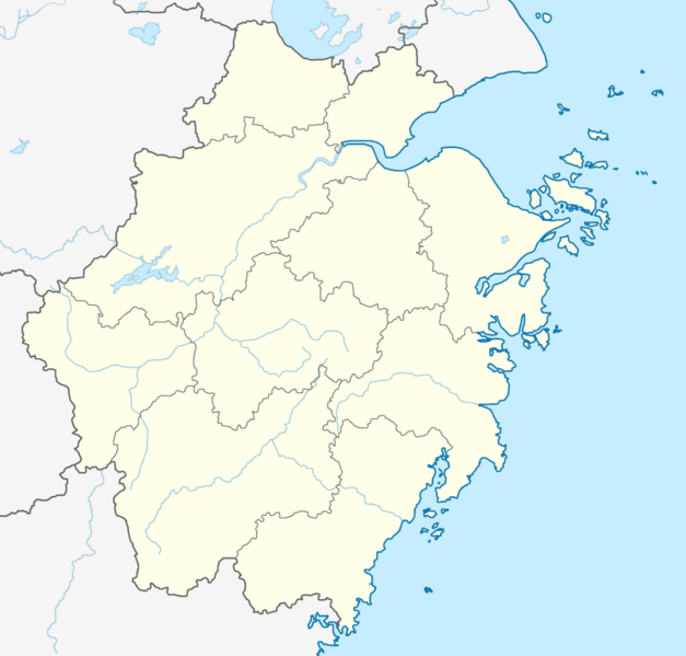 Map Zhejiang adm