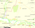 Map commune FR insee code 10289