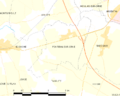 Map commune FR insee code 61173