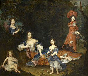 Archivo:Marquise de Montespan and children