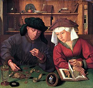 Archivo:Massysm Quentin — The Moneylender and his Wife — 1514