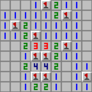 Minesweeper 9x9 10 example 16