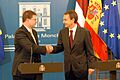 Ministru prezidents Valdis Dombrovskis tikās ar Spānijas valdības prezidentu Hosē Rodrigesu Sapatero (4138504666)