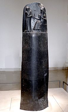 Archivo:P1050763 Louvre code Hammurabi face rwk