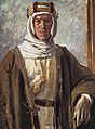 Painting of Lawrence of Arabia by Augustus John