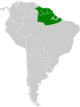 Phoenicircus carnifex map.svg