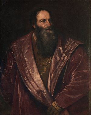 Archivo:Pietro Aretino, por Tiziano