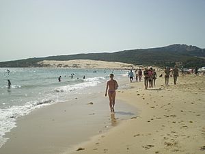Archivo:Playa de Valdevaqueros, Tarifa (Cádiz)