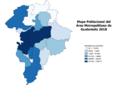 Población del Área Metropolitana de Guatemala