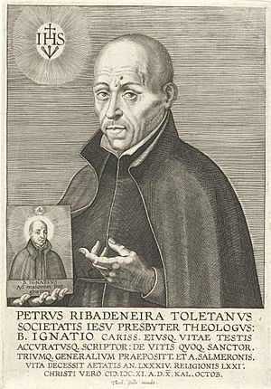 Archivo:Portret van Petrus Ribadeneira Petrvs Ribadeneira Toletanvs (titel op object), RP-P-OB-6845