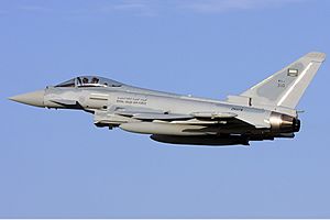 Archivo:RSAF Typhoon at Malta - Gordon Zammit