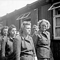 SS women camp guards Bergen-Belsen April 19 1945