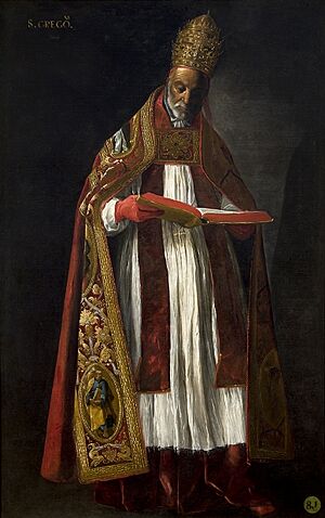 Archivo:San Gregorio Magno, por Francisco de Zurbarán