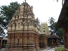 Someshvara temple in Kolar (rear view)