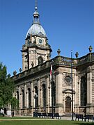 St Philips Cathedral, Birmingham from the east