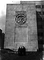 Szukalski eagle in Katowice