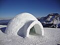 Un igloo ma non siamo in alaska ma nei pressi della Pala di Santa - panoramio