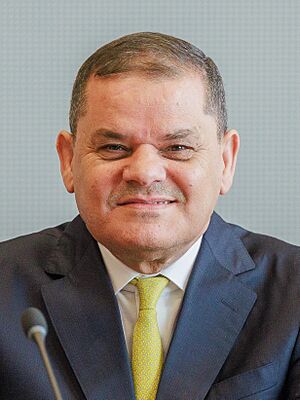 Visit of Abdul Hamid Dbeibah, Prime Minister of the Government of National Unity of Libya, to the European Commission 04 (cropped).jpg