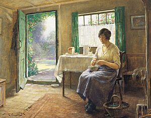 Archivo:William Kay Blacklock - Lunchtime Preparations