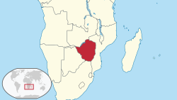 Archivo:Zimbabwe in its region