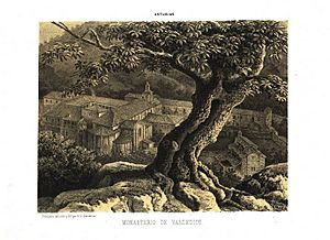 Archivo:1855, Recuerdos y bellezas de España, Asturias y León, Monasterio de Valdedios