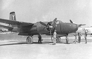 Archivo:A-26 Okinawa 1945 James P. Gallagher 2