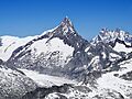Aerial image of Finsteraarhorn (view from the south)