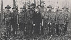 Archivo:Boy Scouts, Troop 10, Columbus, Ohio, 1918
