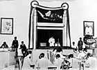 COLLECTIE TROPENMUSEUM President Soekarno opent de zitting van het Republikeinse Parlement te Malang op 18 maart 1947 TMnr 10001279.jpg