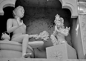 Archivo:Chandragupta Maurya and Bhadrabahu