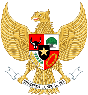 Archivo:Coat of Arms of Indonesia Garuda Pancasila