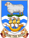 Coat of arms of the Falkland Islands (variant).svg
