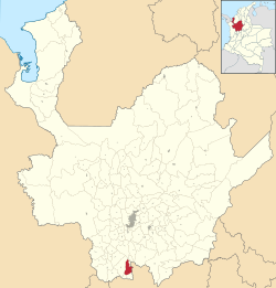 Valparaíso ubicada en Antioquia