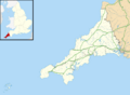 Cornwall UK location map