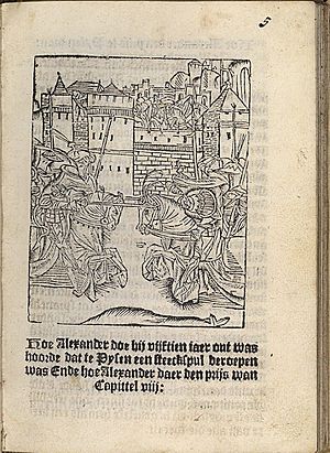 Archivo:Die hystorie vanden grooten Coninck Alexander Delft 1491 01