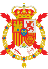Archivo:Escudo de armas de Juan Carlos de Borbón como Príncipe de España