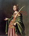 Francisco de Zurbarán - Saint Elizabeth of Thuringia - Google Art Project