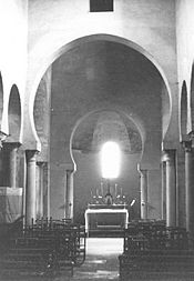Archivo:Fundación Joaquín Díaz - Iglesia de San Cipriano. Interior - San Cebrián de Mazote (Valladolid) (2)
