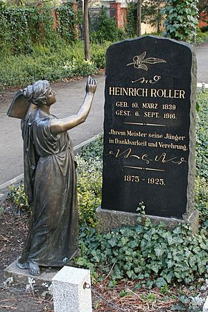 Archivo:Heinrich Roller Grabstein