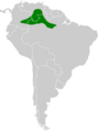 Herpsilochmus dorsimaculatus map