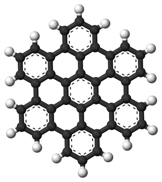 Hexabenzocoronene-3D-balls