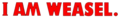 I Am Weasel logo
