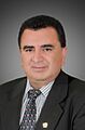 Julio Diego Romaña Galindo. Official portrait, 2020. Chamber of Senators of Bolivia