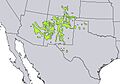 Juniperus monosperma range map