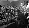 L. Ron Hubbard conducting Dianetics seminar in Los Angeles in 1950
