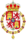 Lesser Royal Coat of Arms of Spain (1700-1868 and 1834-1930) Golden Fleece Variant.svg