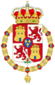 Lesser Royal Coat of Arms of Spain (1700-1868 and 1834-1930) Golden Fleece Variant