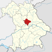 Locator map NM in Bavaria.svg