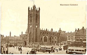 Archivo:Manchester Cathedral, 1903