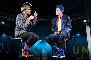 Archivo:Neil Harbisson at the Science Museum (London)
